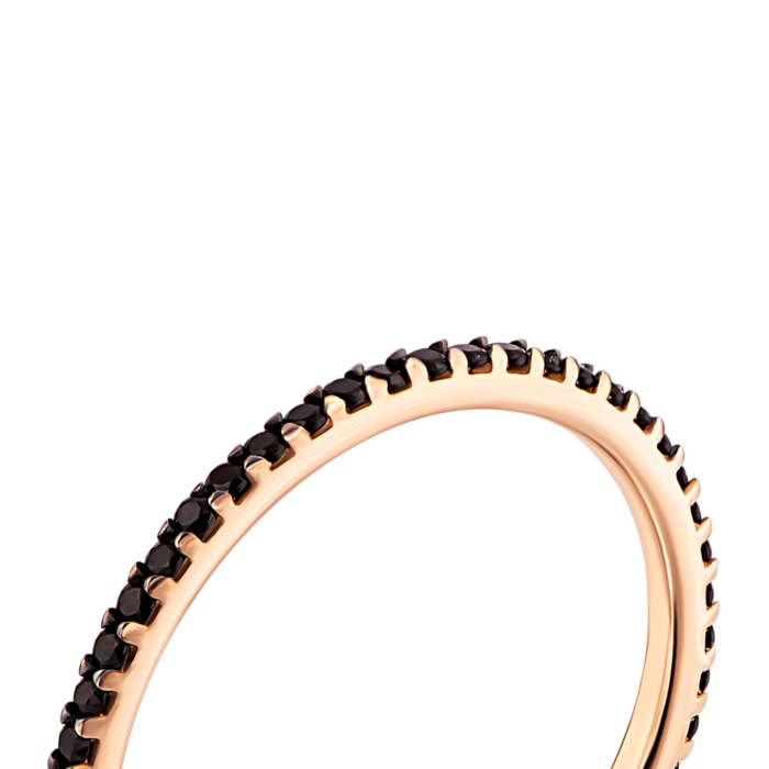 Золотое кольцо с фианитами. Артикул UG5110128110101