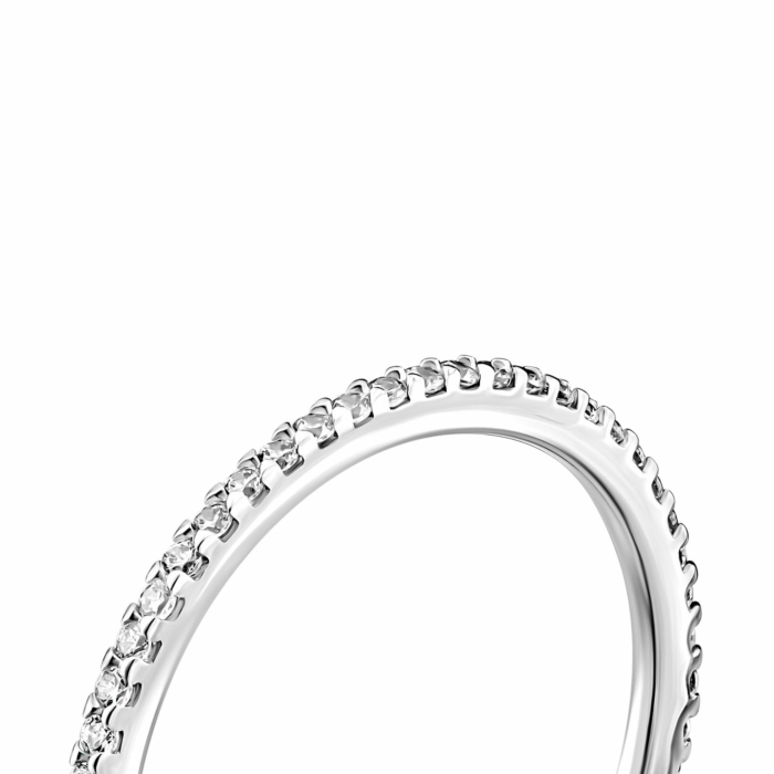 Золота каблучка з фіанітами. Артикул UG5110128110201