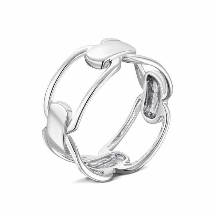 Серебряное кольцо. Артикул UG51159Rh