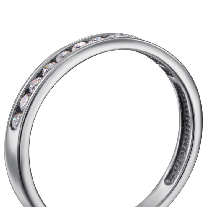 Золотое кольцо с фианитами. Артикул 11905/02/1/46 (11905/б)