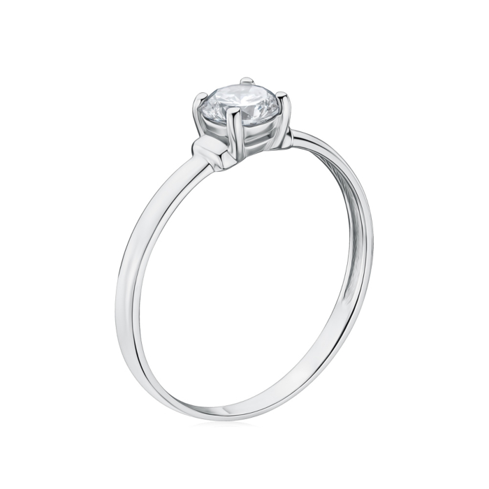 Золотое кольцо с фианитом 1191331102-R/02/1