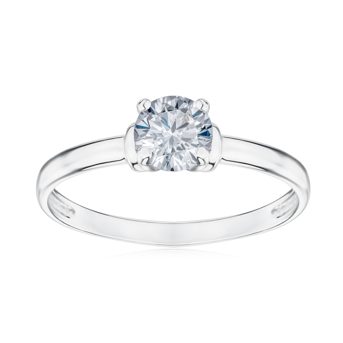 Золотое кольцо с фианитом 1191331102-R/02/1