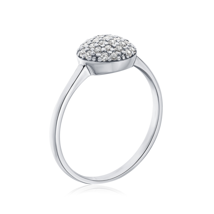 Золотое кольцо с бриллиантами 1194YH/02/1/8037