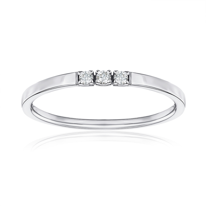 Золотое кольцо с бриллиантами 1201YH/02/1/8063