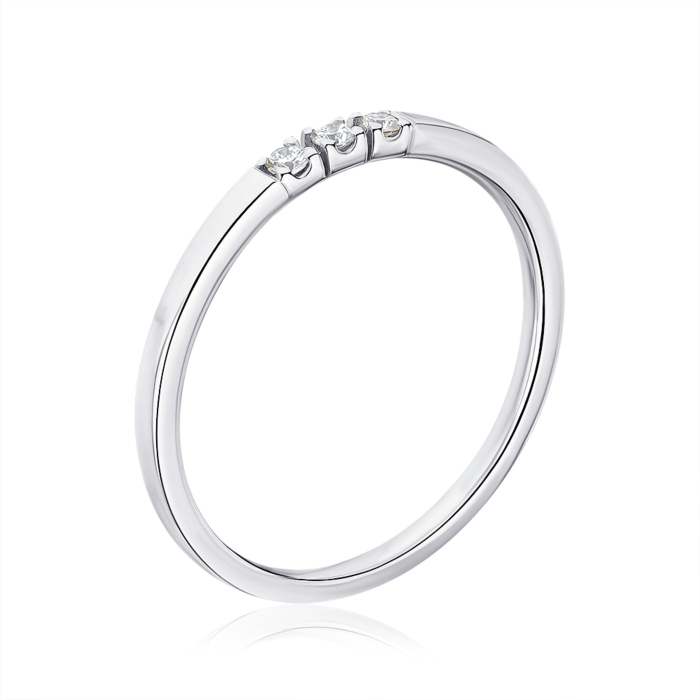 Золотое кольцо с бриллиантами 1201YH/02/1/8063