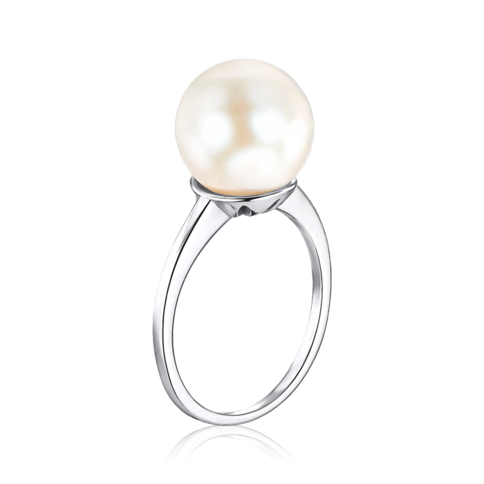 Срібна каблучка з перлиною. Артикул 13012/12/1/1926
