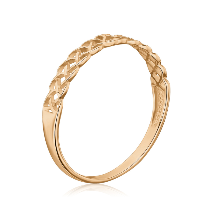 Золота каблучка без вставки 13414/08/0