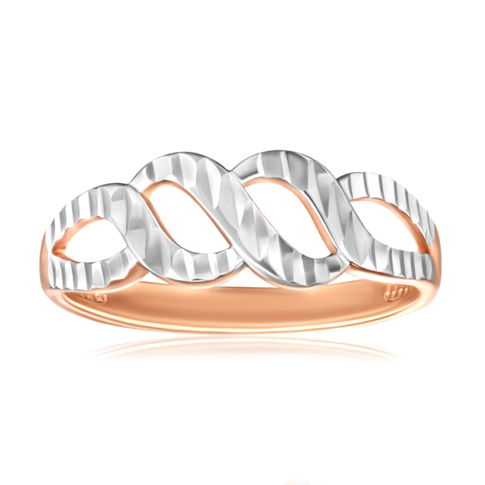 Золота каблучка без вставки. Артикул 13746/01/3