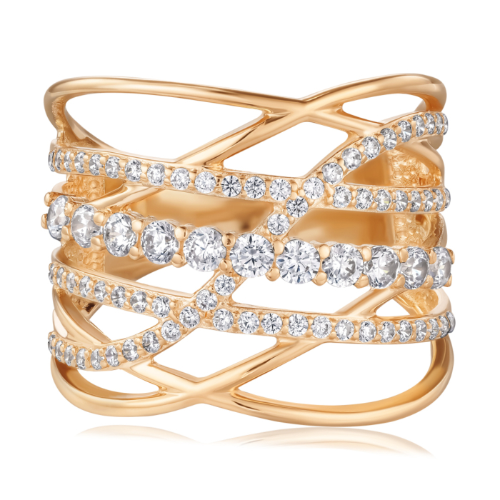 Золота каблучка. Артикул 13836/01/0/55