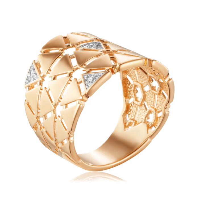 Золота каблучка. Артикул 13878/01/1/323