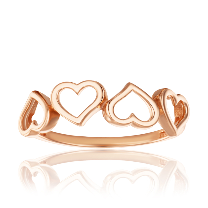 Золотое кольцо без вставки. Артикул 13991/01/0