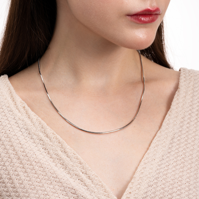 Срібний ланцюжок. Артикул 13 RD/C-1-L/12