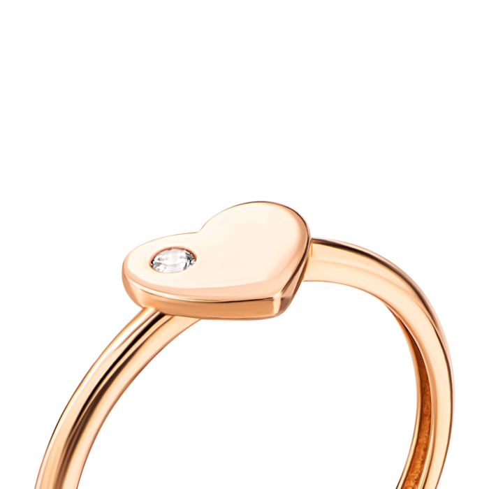 Золотое кольцо с фианитом. Артикул UG5140881