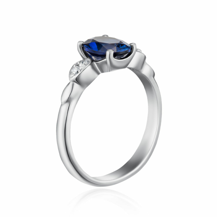 Серебряное кольцо. Артикул 1486/1р-HSPH