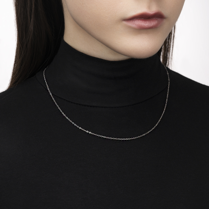 Срібний ланцюжок. Артикул 151Р 0/40