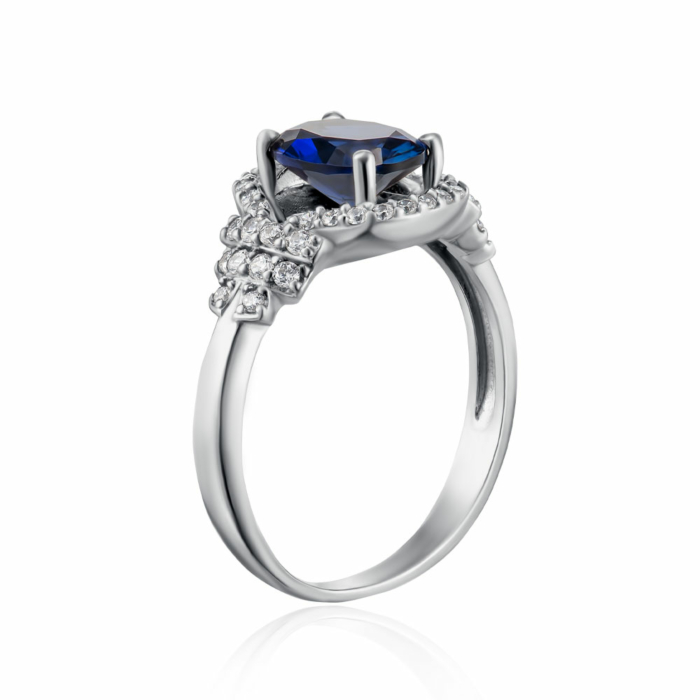 Серебряное кольцо. Артикул 1577/1р-HSPH