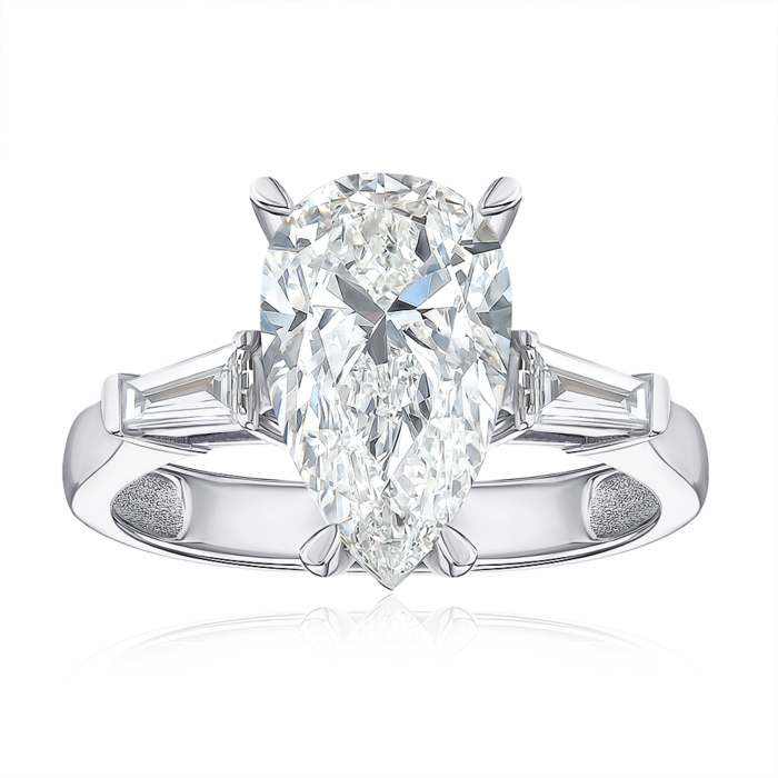 Золота каблучка з екодіамантом 16273-L/02/1/12061