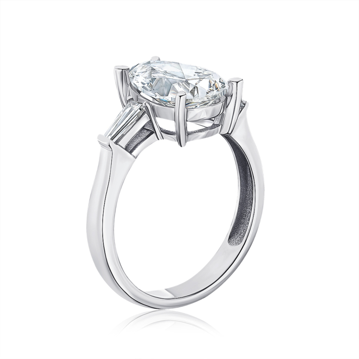 Золота каблучка з екодіамантом 16273-L/02/1/12061