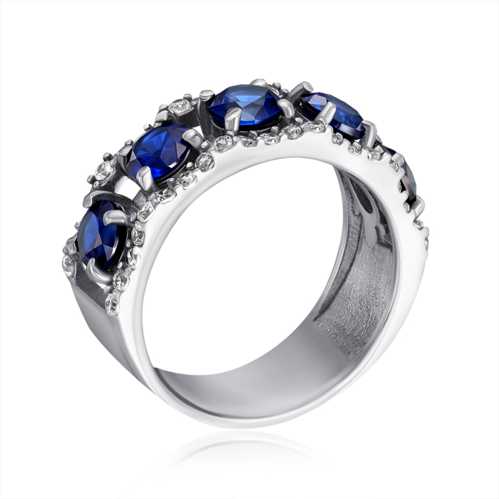 Серебряное кольцо. Артикул 1630/9р-HSPH