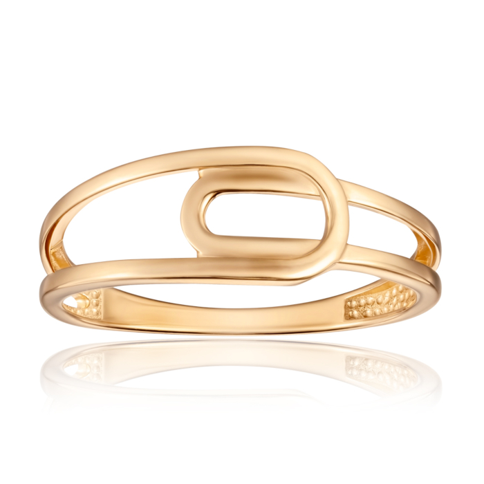 Золота каблучка без вставки 17013/01/0