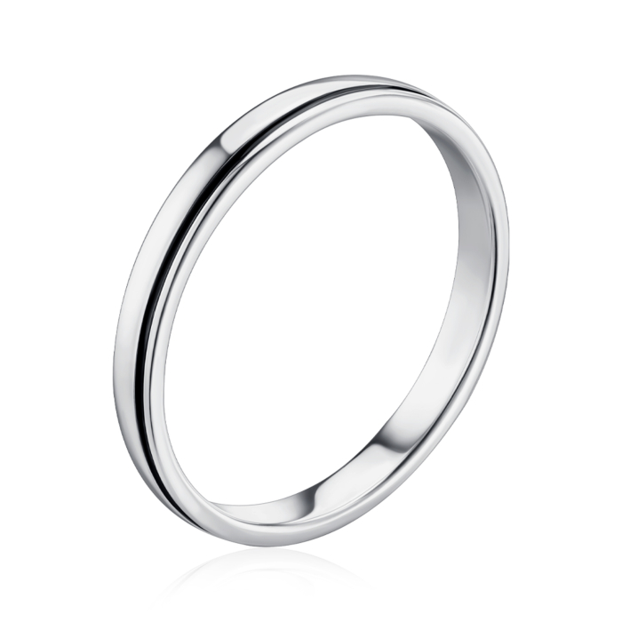 Золота каблучка з емаллю. Артикул 17157/02/1/389