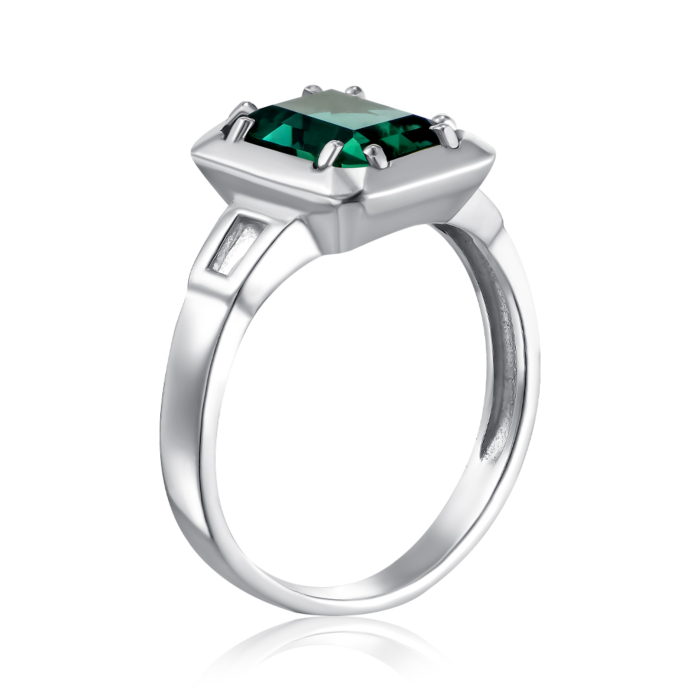 Срібна каблучка з кварцем. Артикул 1716/1р-QGR