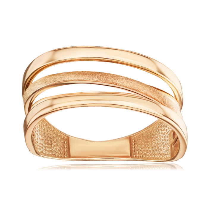 Золота каблучка без вставки 17208/01/0