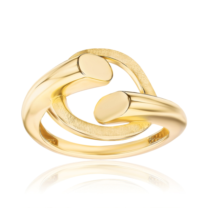 Золотое кольцо без вставки 17219/03/0