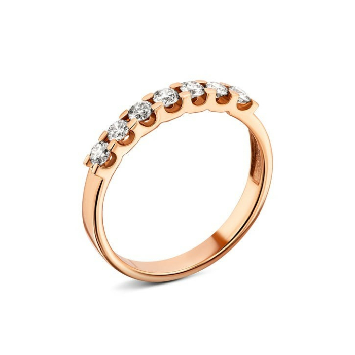 Золотое кольцо с бриллиантами. Артикул UG518/0037/00/01/01