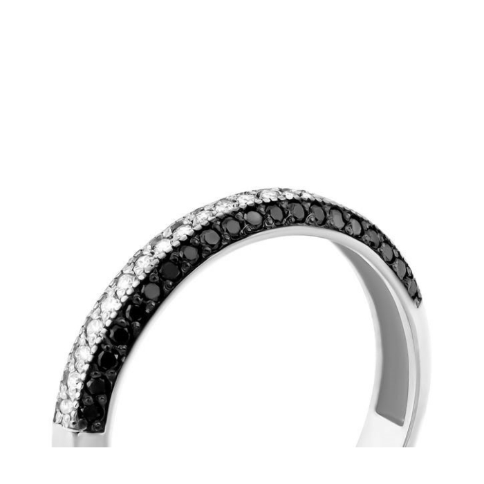 Золотое кольцо с бриллиантами. Артикул UG518/0095/05/01/02