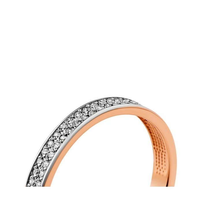 Золотое кольцо с бриллиантами. Артикул UG518/0096/01/01/01