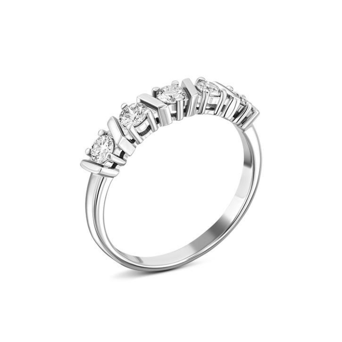 Золотое кольцо с бриллиантами. Артикул UG518/0102/02/01/02