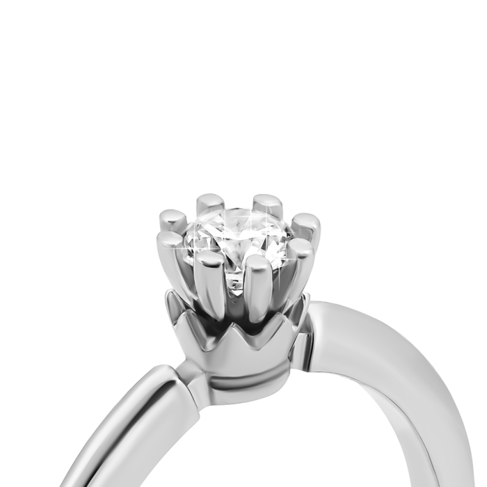 Золотое кольцо с бриллиантом. Артикул UG5180040/02/00/0121