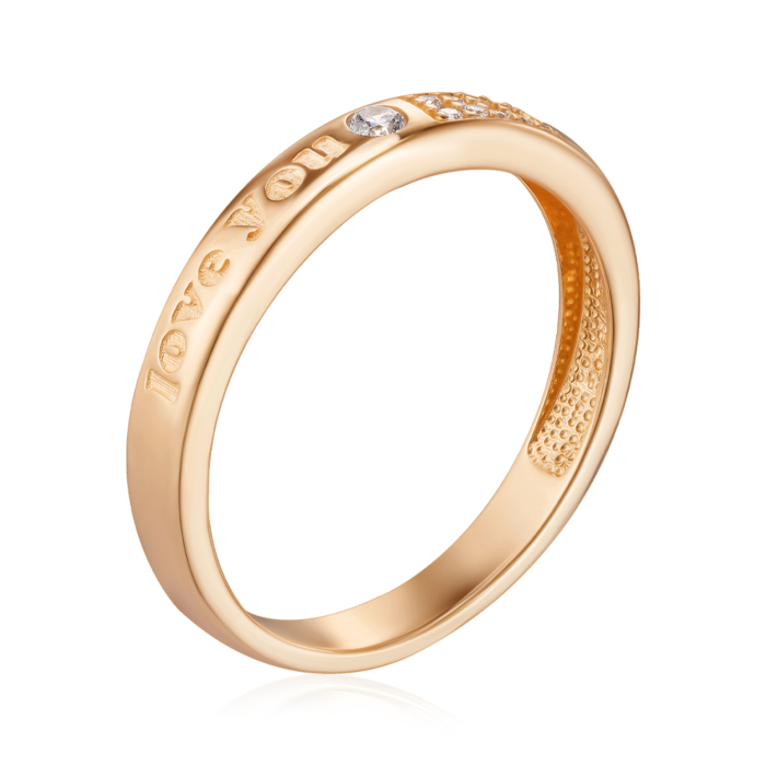 Золота каблучка Love 18113/01/0/55