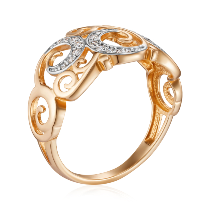 Золота каблучка. Артикул 18151/01/1/601