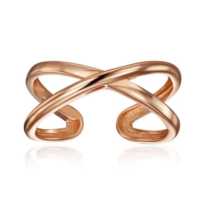 Золотое кольцо без вставки. Артикул 18253/01/0