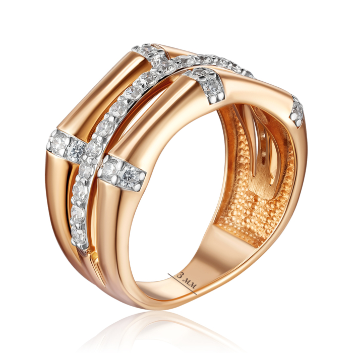 Золота каблучка. Артикул 18319/01/1/3