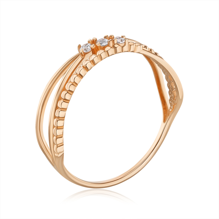 Золота каблучка. Артикул 18338/01/0/46