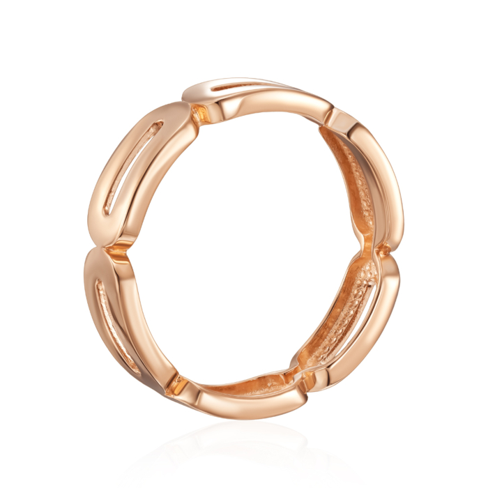 Золотое кольцо без вставки. Артикул 18557/01/0