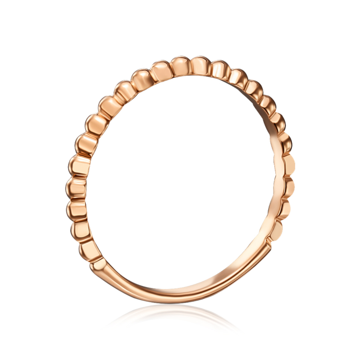 Золотое кольцо без вставки. Артикул 18651/01/0