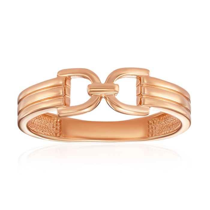 Золота каблучка без вставки. Артикул 18793/01/0