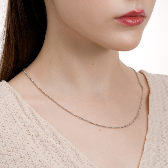 Срібний ланцюжок. Артикул 19-1-L/12