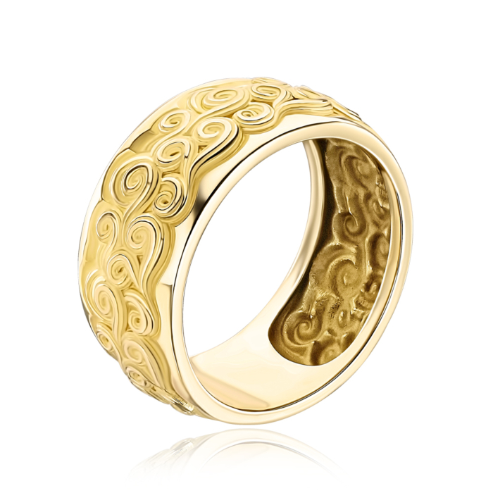 Золота каблучка Magerit без вставки. Артикул 1910.1/05/0