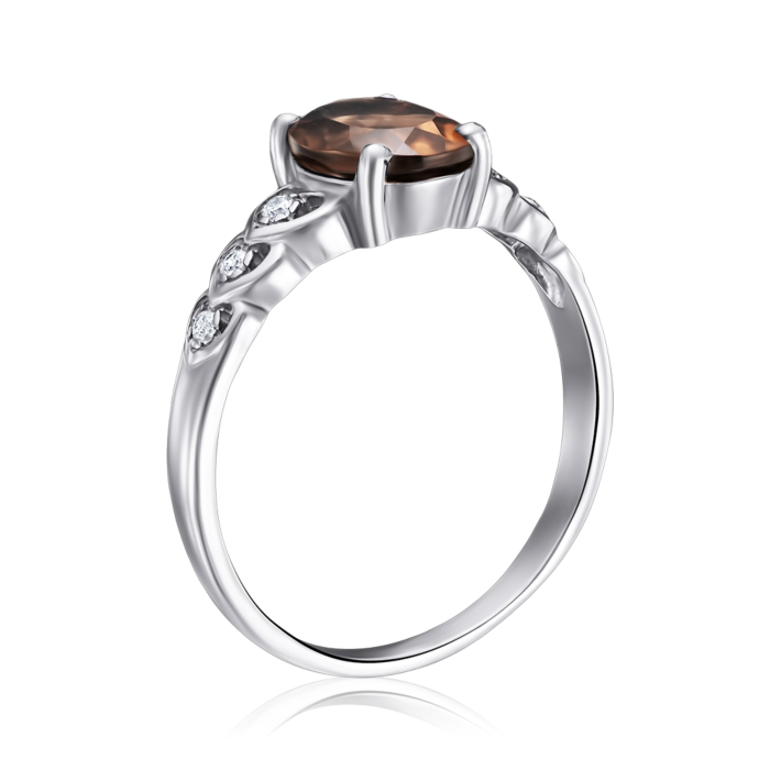 Серебряное кольцо. Артикул 1910/9р-QSMK