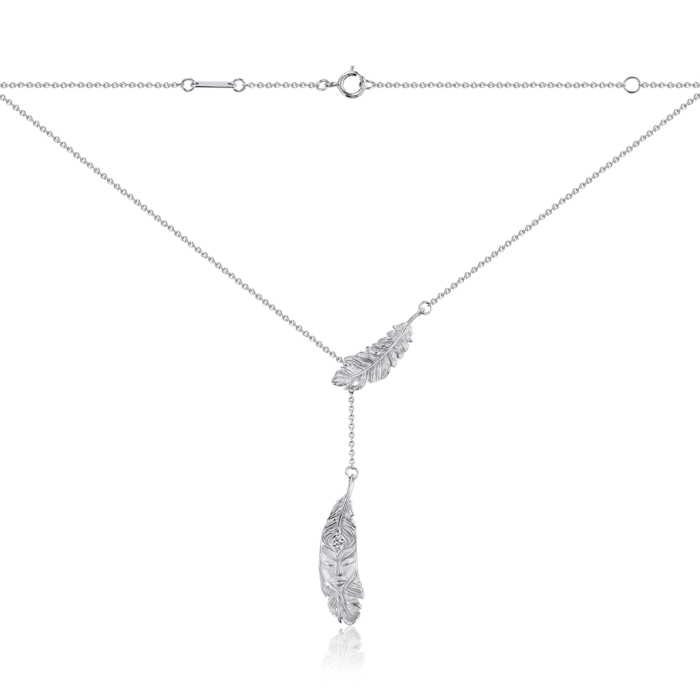 Золотое колье Magerit с бриллиантом. Артикул 1998.2/04/1/11959