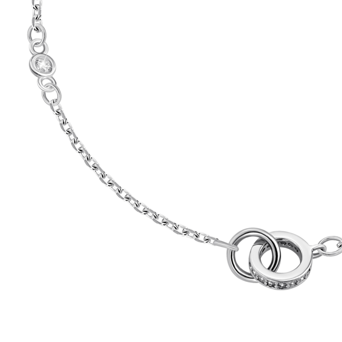 Срібний браслет з фіанітами. Артикул UG51BR72401