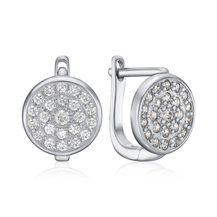 Срібні сережки. Артикул 1EA103906-E/12/1