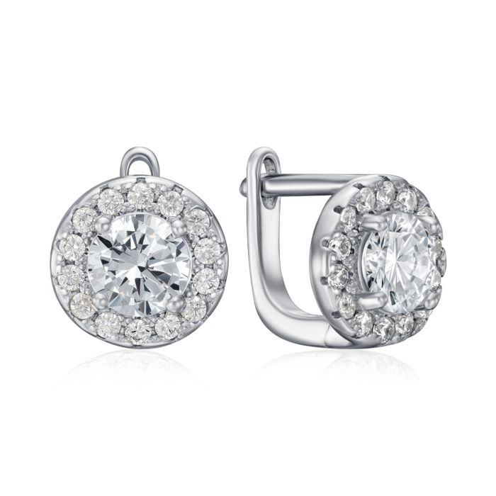 Срібні сережки. Артикул 1EA103909-E/12/1