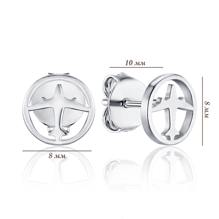 Срібні сережки 1EA79513-E/12