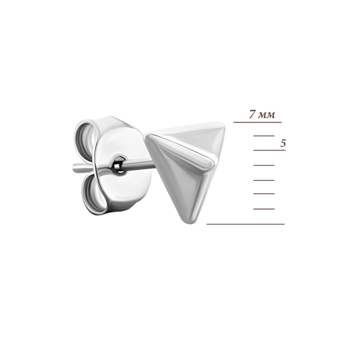 Серебряные пуссеты. Артикул UG51EA99414